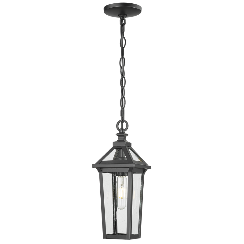 CosmoLight ZURICH 1L outdoor pendant lamp E27