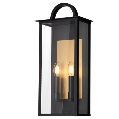 CosmoLight MALIBU 2L outdoor wall lamp E14, H 51cm