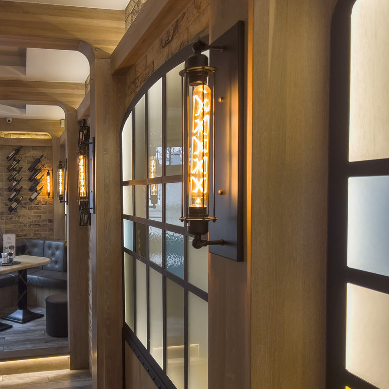 CosmoLight YORK 1L washer sconce wall lamp E27