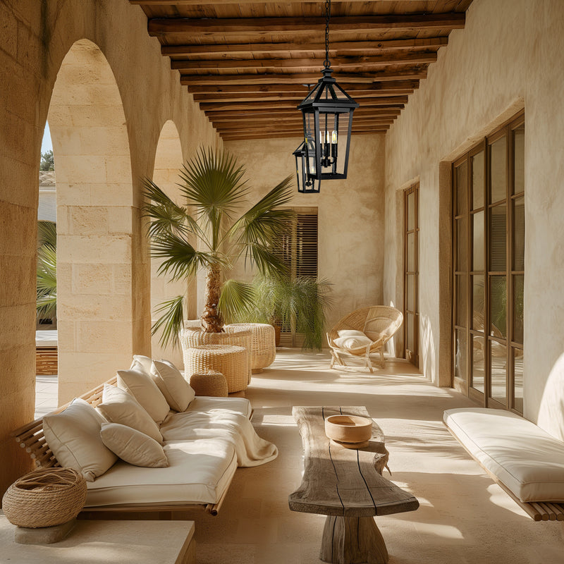 CosmoLight ZURICH 3L outdoor pendant lamp E14