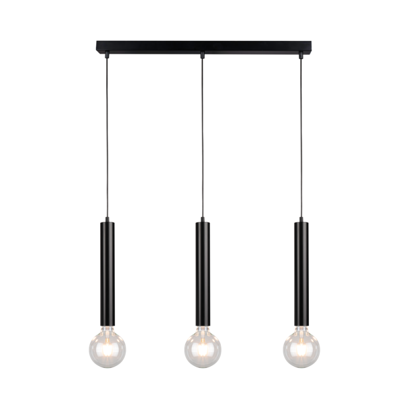 Britop Lighting Barrel 3L lineær ophængt loftslampe E27, B 55cm