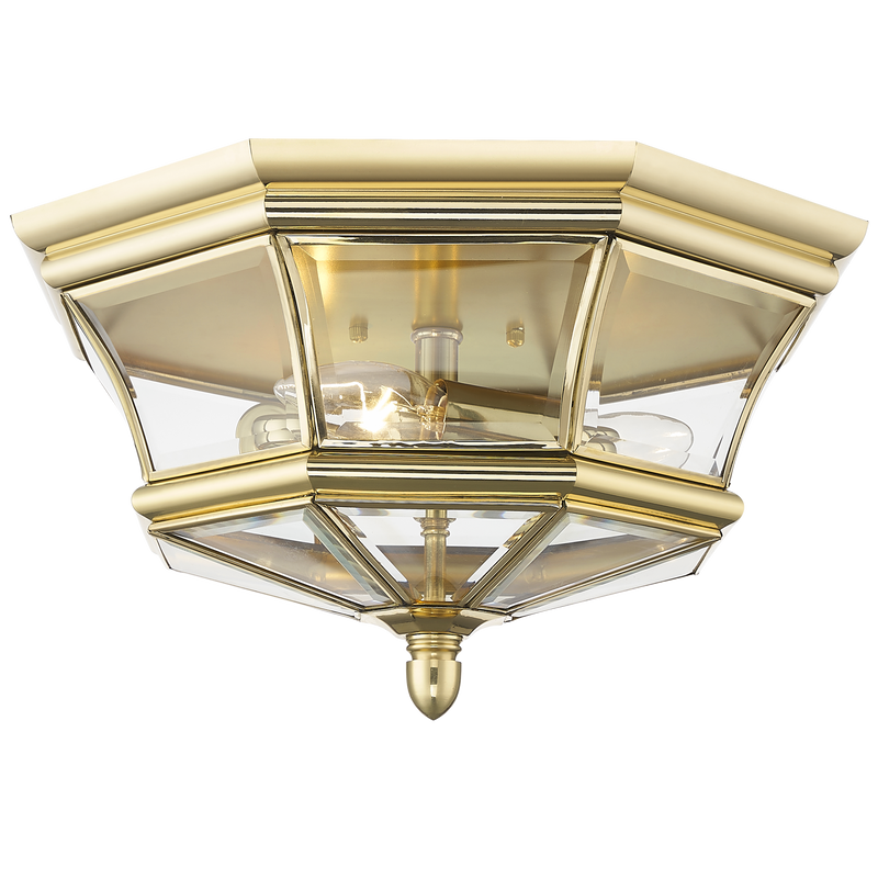 CosmoLight WHITLEY 3L flush mount ceiling lamp E14, D 36cm