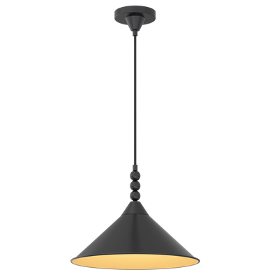 CosmoLight ASHFORD 1L pendant lamp E27, D 27cm