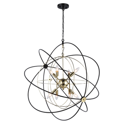 CosmoLight ROXBURY 8L pendant lamp E14, D 82cm