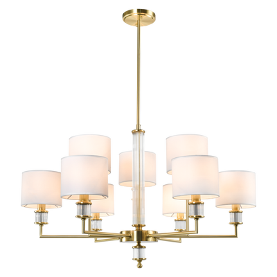 CosmoLight SUTTON 9L chandelier E14, D 92cm