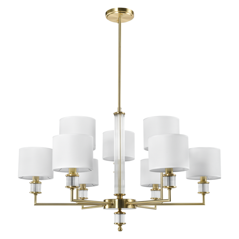 CosmoLight SUTTON 9L chandelier E14, D 92cm