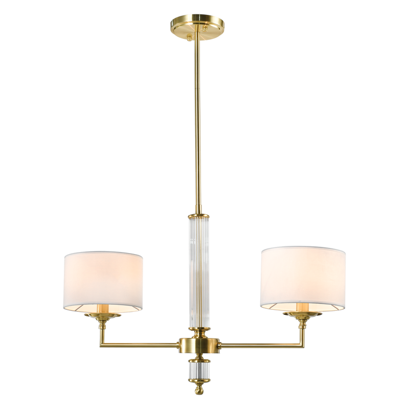 CosmoLight SUTTON 2L chandelier E14, D 72cm