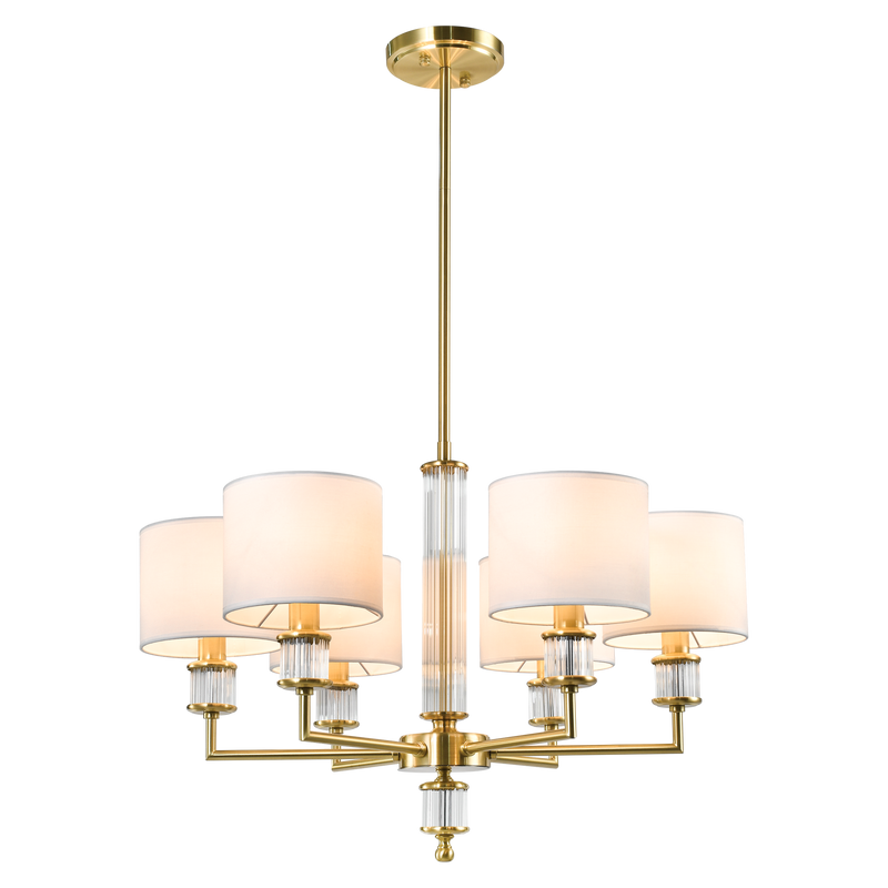 CosmoLight SUTTON 6L chandelier E14, D 67cm