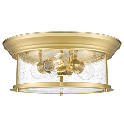 CosmoLight WARWICK 3L flush mount ceiling lamp E27, D 39cm