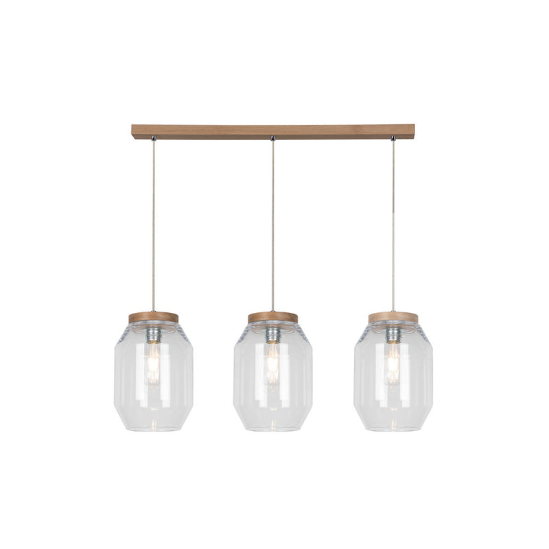 Britop Lighting Vaso 3L plafonnier à suspension linéaire E27, L 85cm