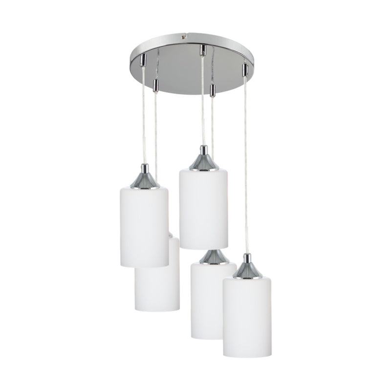 Bosco Mix Pendant  3xE27 Max.60W Satin / Transparent PVC / White