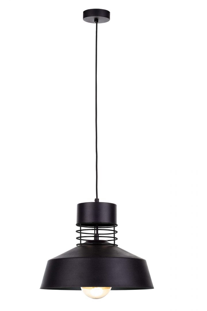 Keter Lighting Titanium 1L pendant lamp E27 H 120.0cm