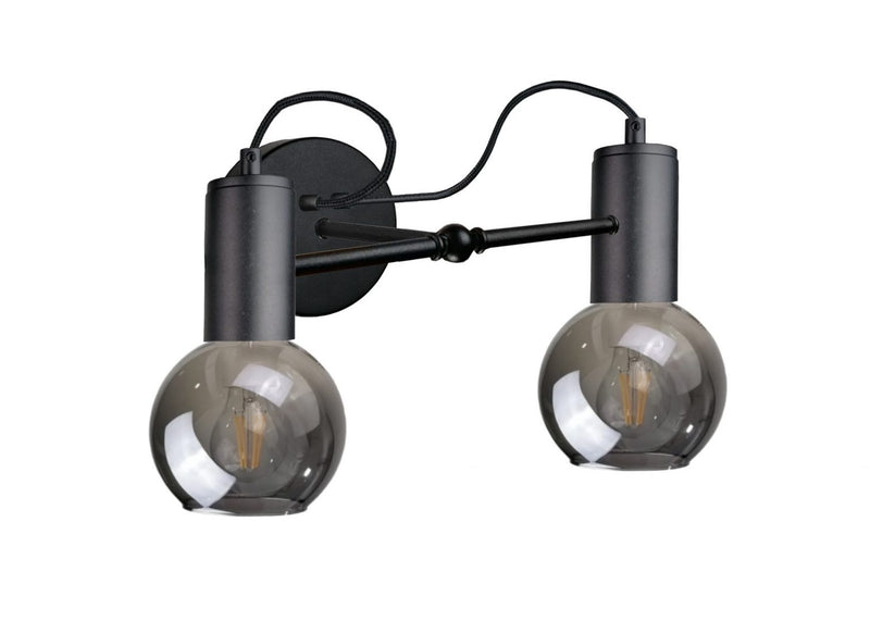 Keter Lighting Liv 2L wall sconces E27 H 25.0cm