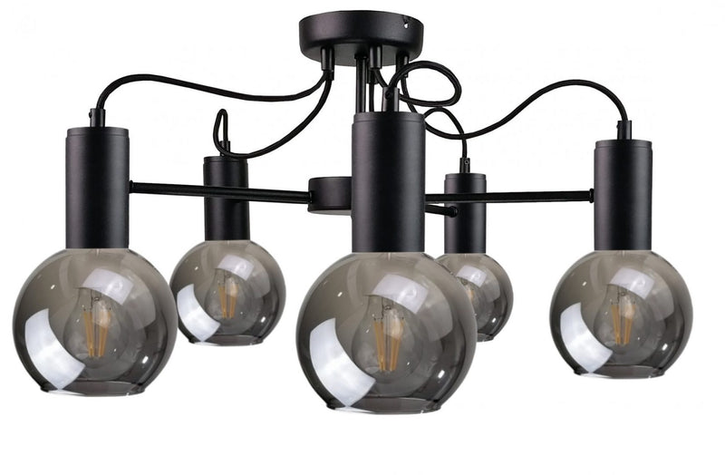 Keter Lighting Liv 5L ceiling lamps E27 H 37.0cm
