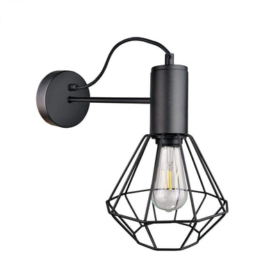 Keter Lighting Lars 1L wall sconces E27 H 27.0cm