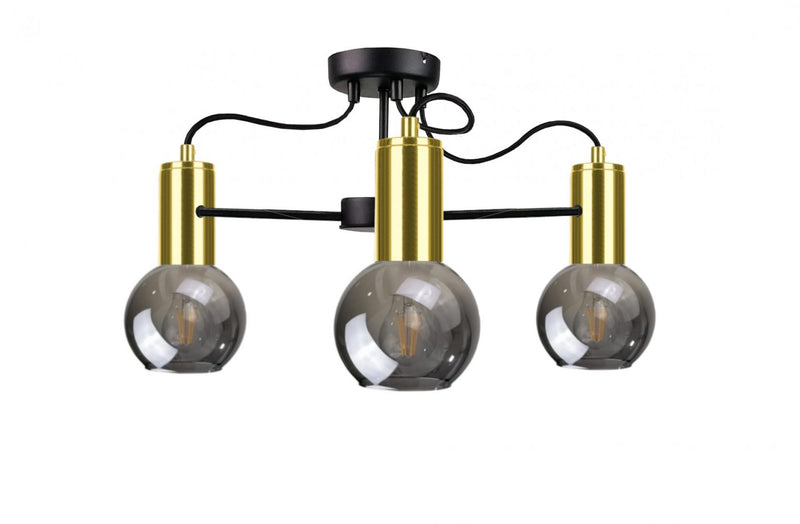 Keter Lighting Liv 3L ceiling lamps E27 H 37.0cm