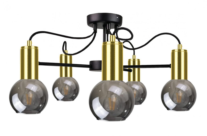 Keter Lighting Liv 5L ceiling lamps E27 H 37.0cm