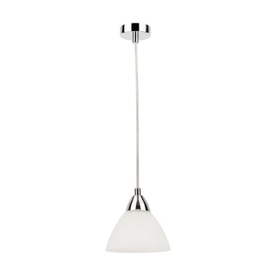 Prahas Pendant Lamp 1xE14 Max.40W Chrome/White