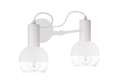 Keter Lighting Arne 2L wall sconce lamp E27 H 25.0cm