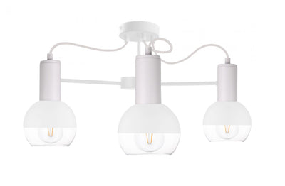 Keter Lighting Arne 3L ceiling lamp E27 H 37.0cm