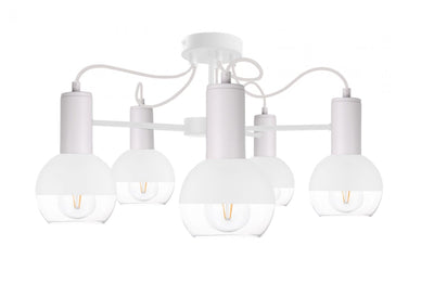 Keter Lighting Arne 5L ceiling lamp E27 H 37.0cm