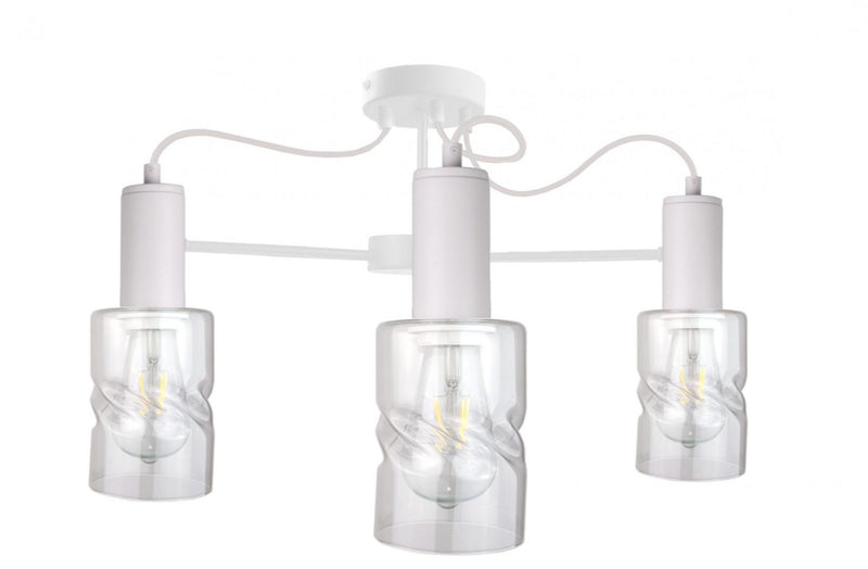 Keter Lighting Inger 3L ceiling lamp E27 H 39.0cm