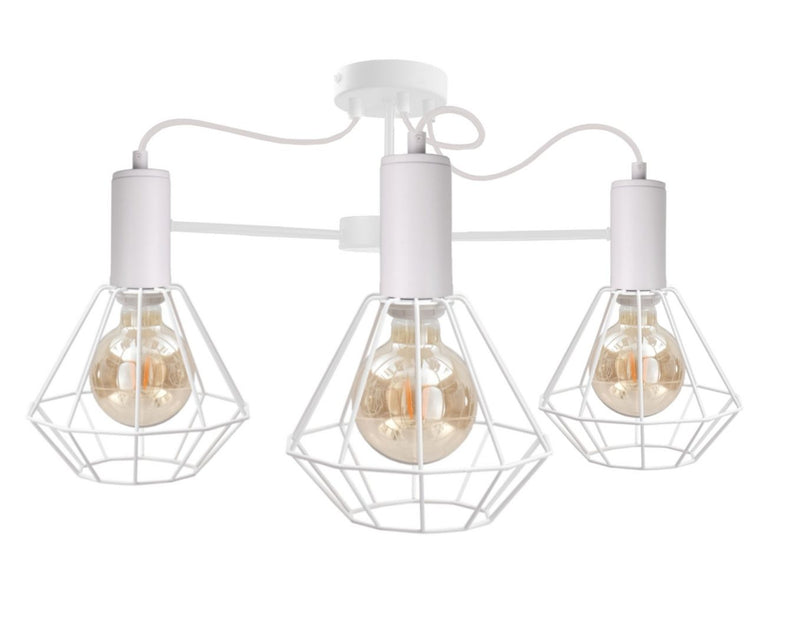 Keter Lighting Lars 3L ceiling lamps E27 H 39.0cm