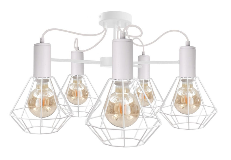 Keter Lighting Lars 5L ceiling lamps E27 H 39.0cm