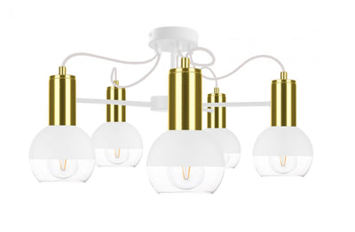 Keter Lighting Arne 5L ceiling lamp E27 H 37.0cm