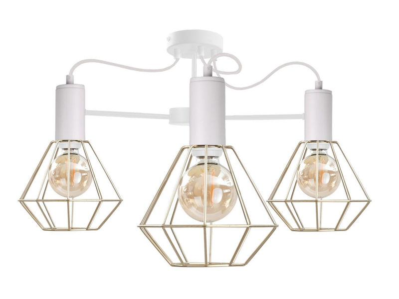 Keter Lighting Lars 3L ceiling lamps E27 H 39.0cm