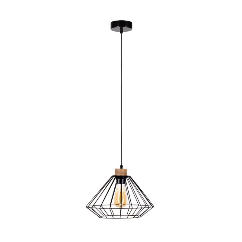 Britop Lighting Raquelle Lámpara colgante 1L E27, P 30cm