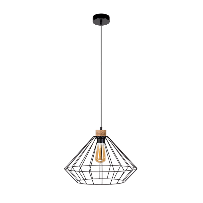 Britop Lighting Raquelle Lámpara colgante 1L E27, P 40cm