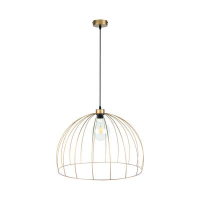 Coop Pendant 1xE27 Max.60W Oiled Oak/Black/Black