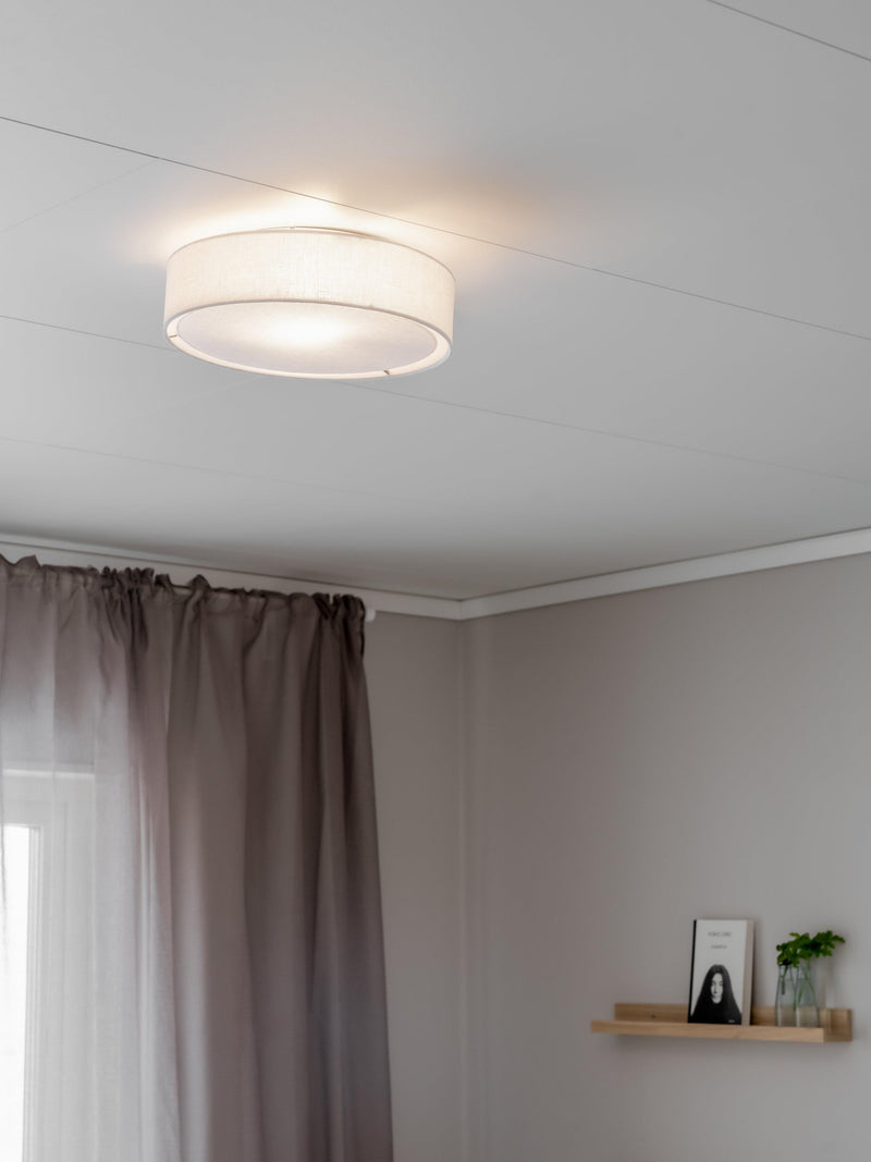 PR Home Sam 2L flush mount ceiling lamp E27 D 33-45cm