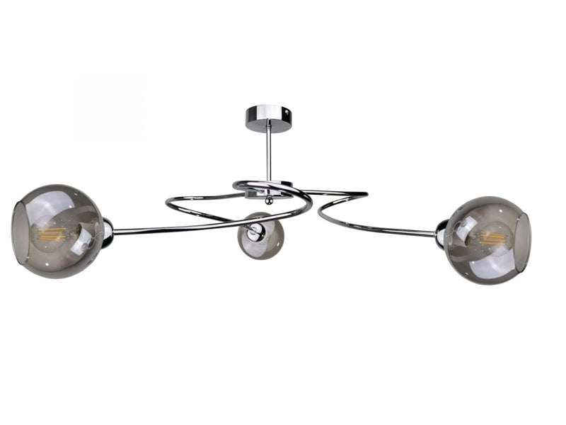 Keter Lighting Blom 3L ceiling lamp E27 H 25.0cm