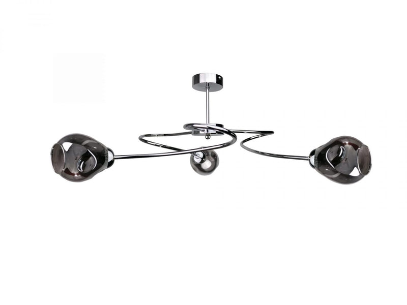 Keter Lighting Zahra 3L ceiling lamp E27 H 25.0cm