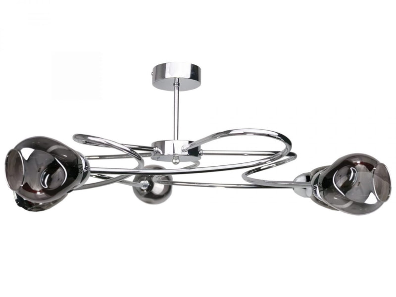 Keter Lighting Zahra 5L ceiling lamp E27 H 25.0cm