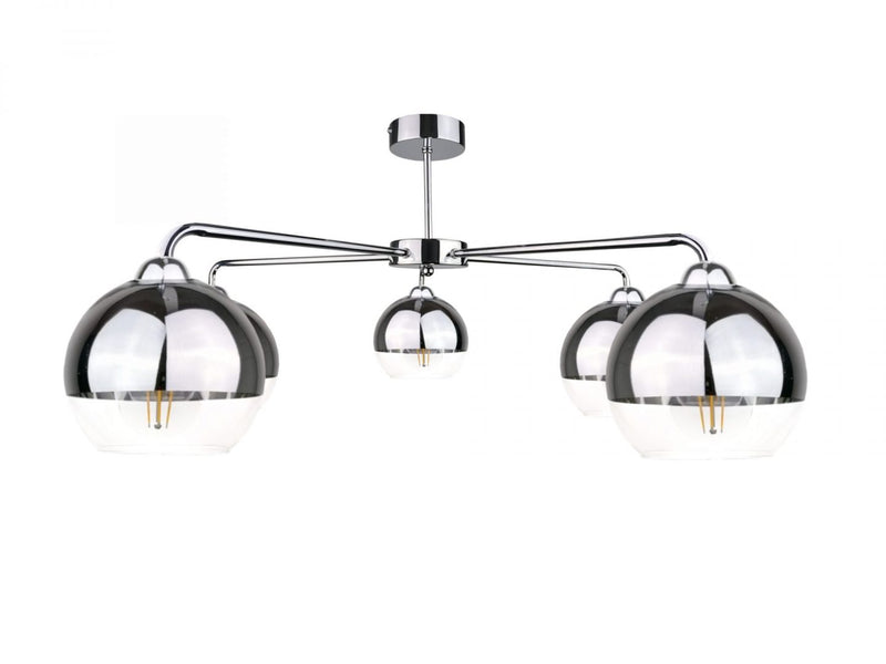 Keter Lighting Ice 5L chandelier E27 H 33.0cm