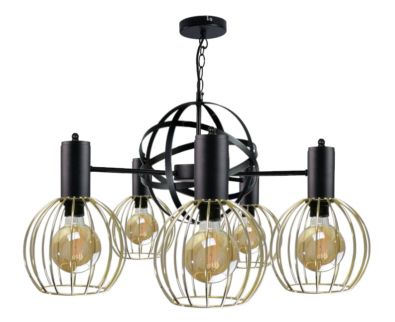 Keter Lighting Satellite 5L chandeliers E27 H 110.0cm