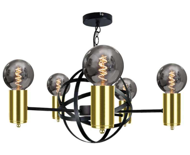 Keter Lighting Solar 5L chandelier E27 H 110.0cm