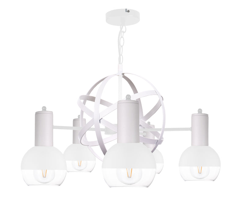 Keter Lighting Planet 5L chandeliers E27 H 110.0cm
