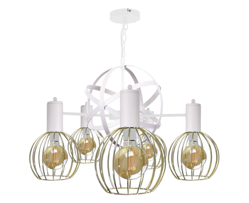 Keter Lighting Satellite 5L chandeliers E27 H 110.0cm