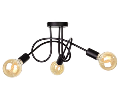 Keter Lighting Rumba 3L ceiling lamps E27 H 25.0cm