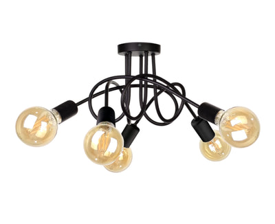 Keter Lighting Rumba 5L ceiling lamps E27 H 25.0cm