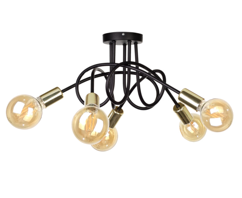 Keter Lighting Rumba 5L ceiling lamps E27 H 25.0cm