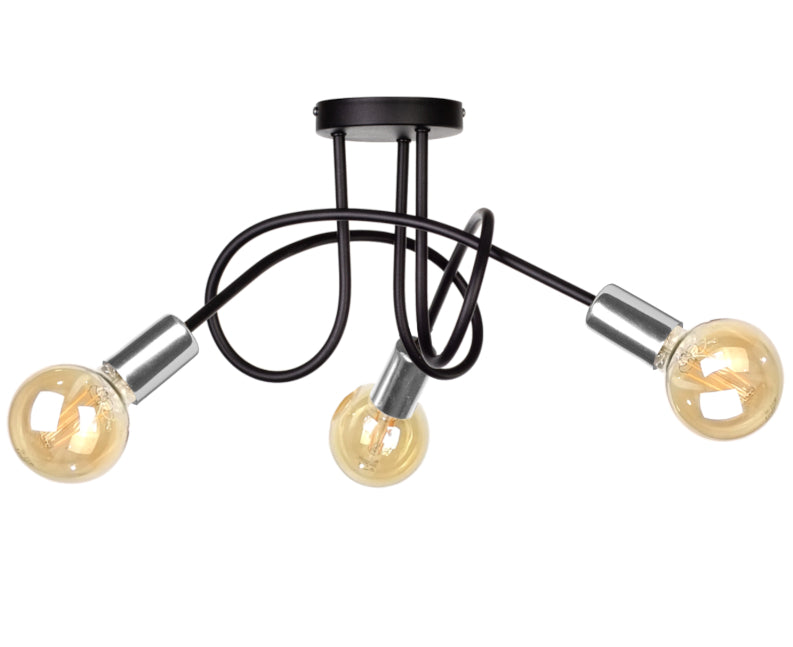 Keter Lighting Rumba 3L ceiling lamps E27 H 25.0cm