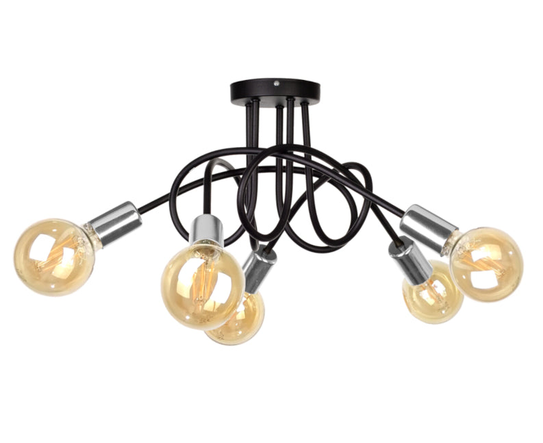 Keter Lighting Rumba 5L ceiling lamps E27 H 25.0cm