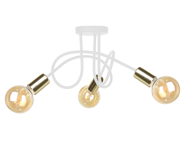 Keter Lighting Rumba 3L ceiling lamps E27 H 25.0cm