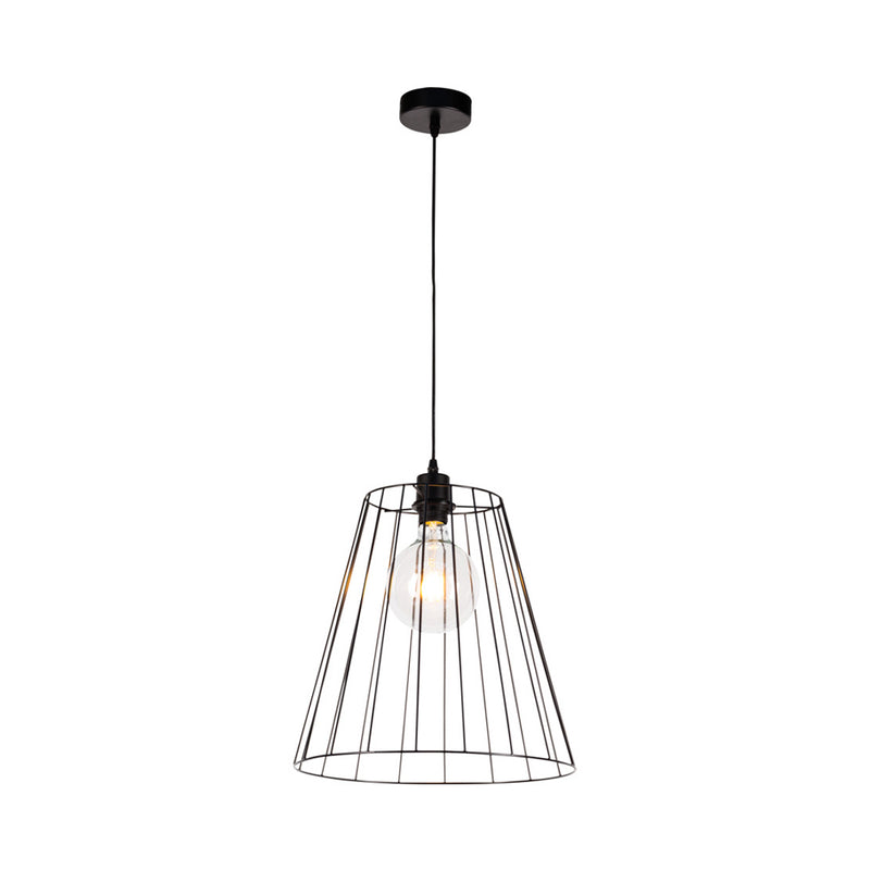 Swan Pendant 1xE27 Max.60W Black/Black PVC/Black