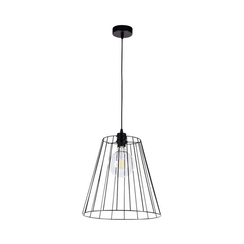 Swan Pendant 1xE27 Max.60W Black/Black PVC/Black